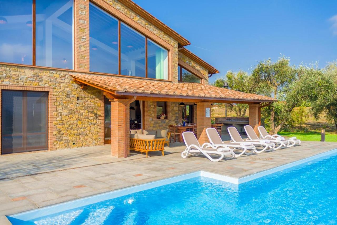 Villa Il Girasole Parrano Bagian luar foto